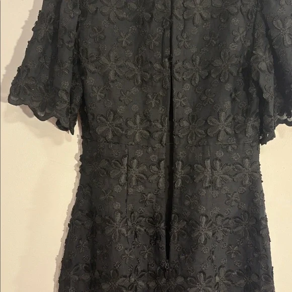 La Maison Talulah Limousine Black Floral Embroidery Dress - Picture 9 of 10